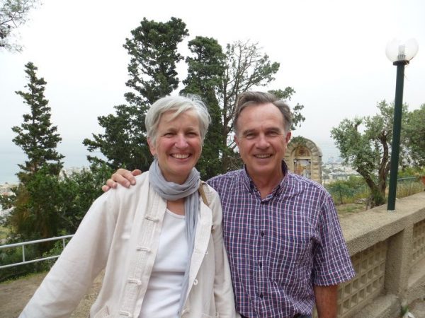 Corine et Laurent Merer en mission oecuménique en Palestine