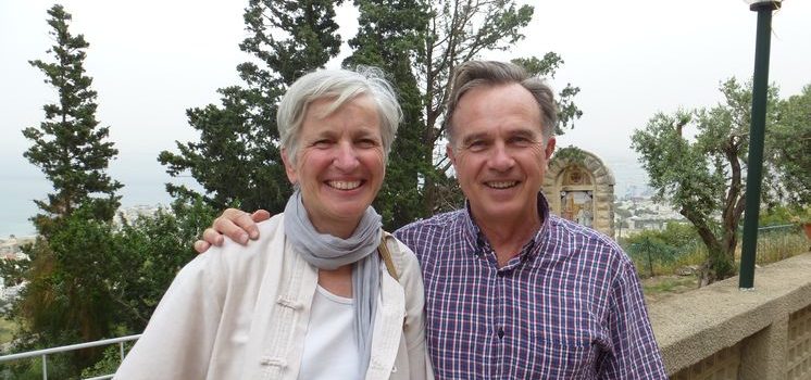 Corine et Laurent Merer en mission oecuménique en Palestine