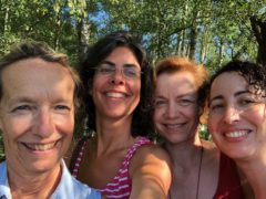 Les quatre guides du 2019 : Isabelle Richard, Laure le Douarec, Isabelle Rappart et Oumelghaït el Alj (de gauche à droite).